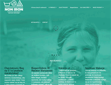 Tablet Screenshot of noniron.org